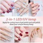 CICK UV LED Nail Lamp 72W UV Light for Nails with 4 Timers, Faster Nail dryers with Auto Senor, Nail Light for Professional Manicure Salon - Image 7